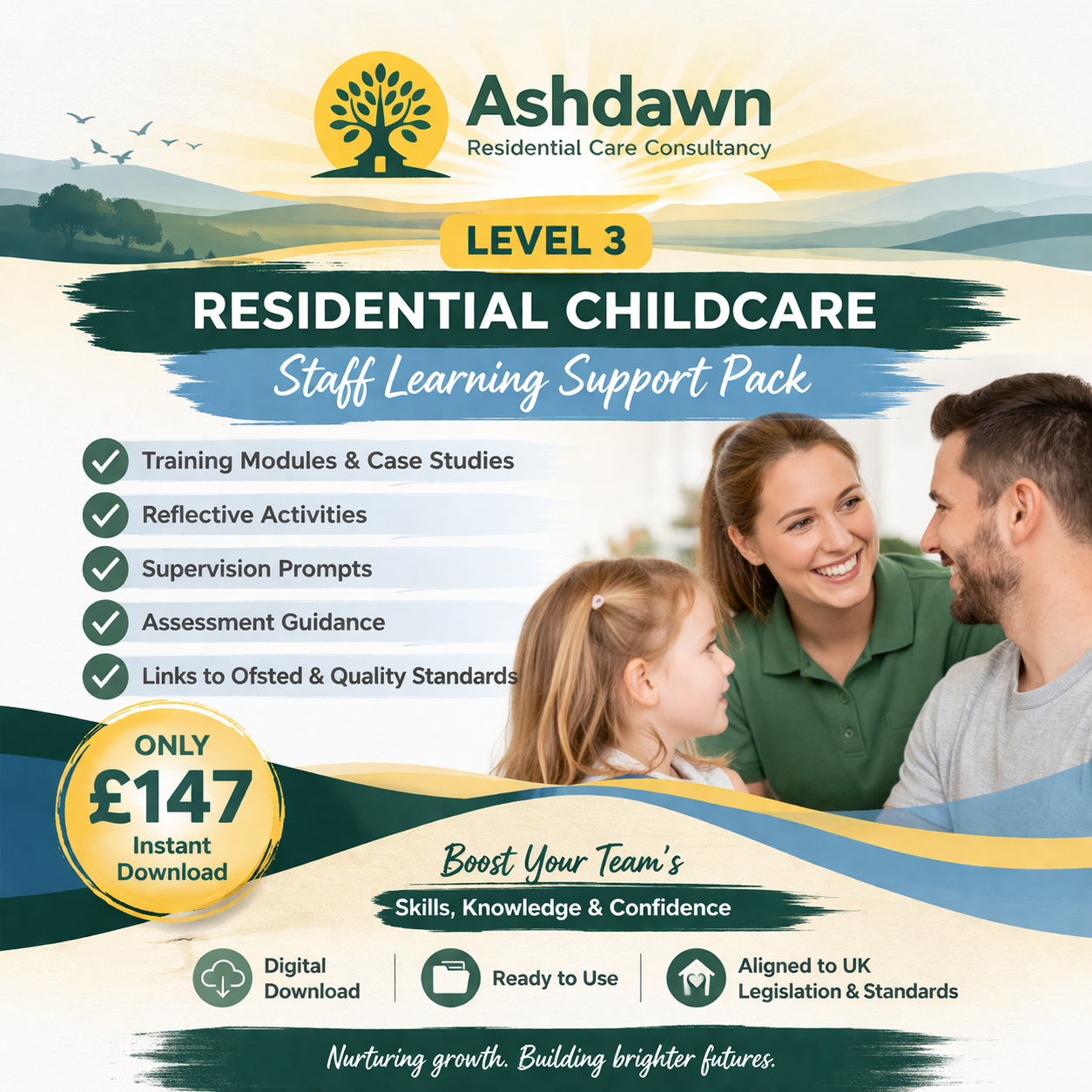 Level 3 - Residential Childcare Staff support pack